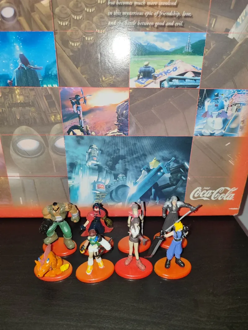 Figuras sueltas Final fantasy Coca-Cola afbeelding 6