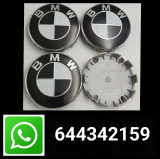 Tapabujes BMW B-N 68mm centro rueda llanta logo