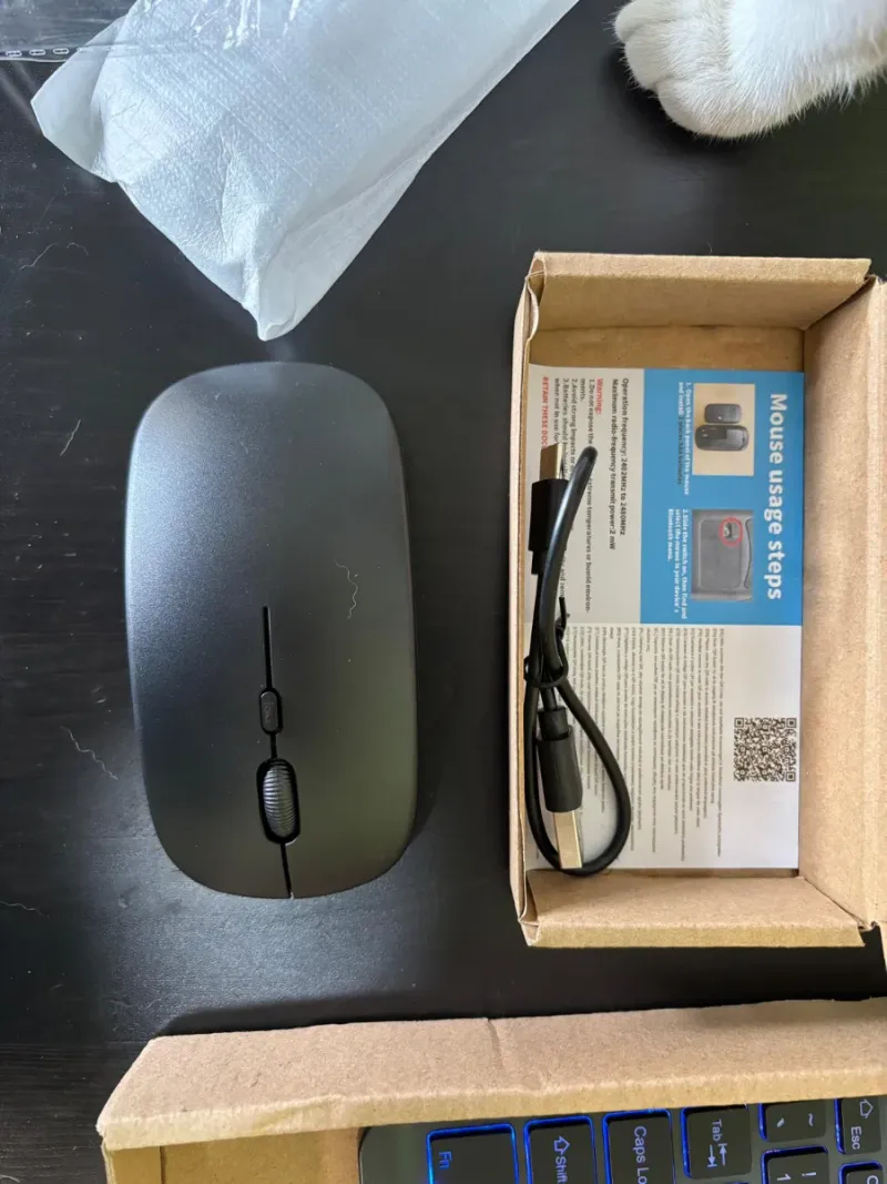 Teclado y Ratón Bluetooth Inalámbrico afbeelding 2