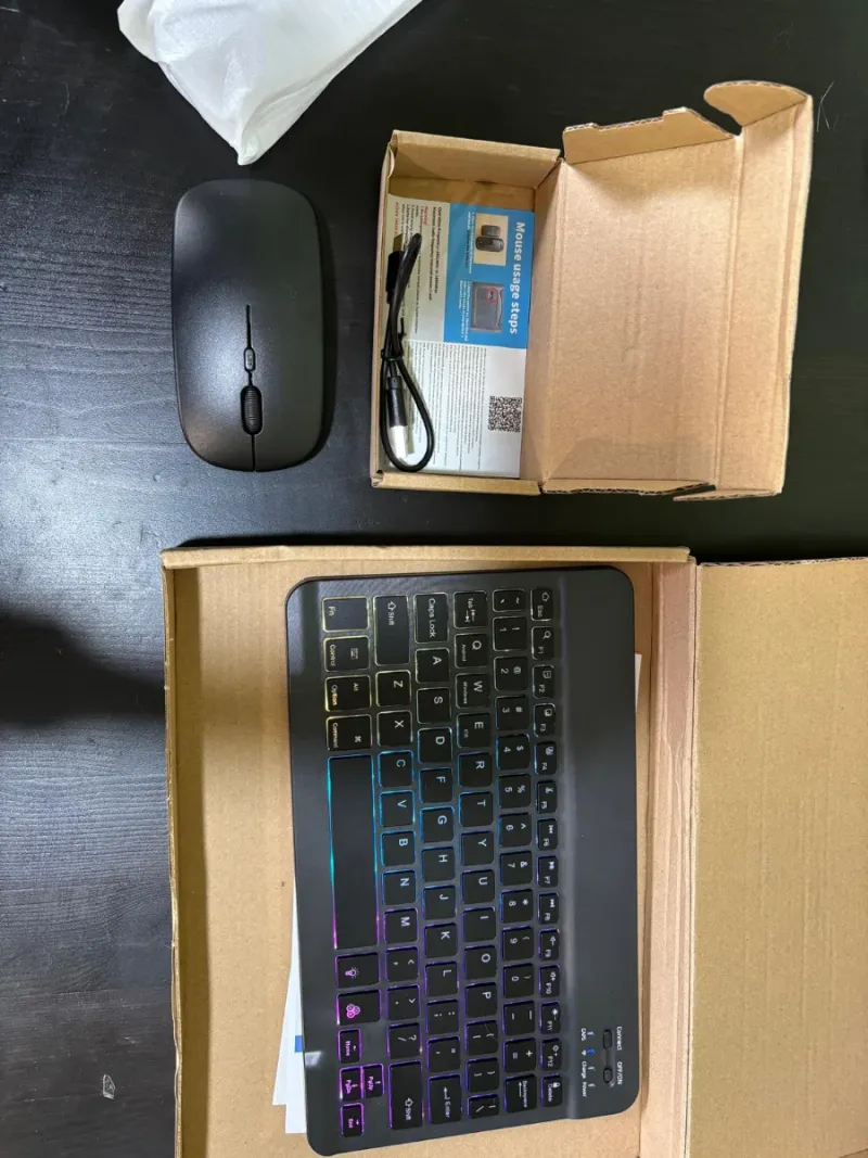 Teclado y Ratón Bluetooth Inalámbrico afbeelding 4