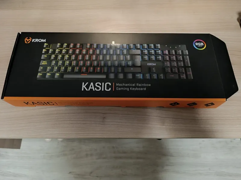 Teclado Mecánico Krom Kasic RGB