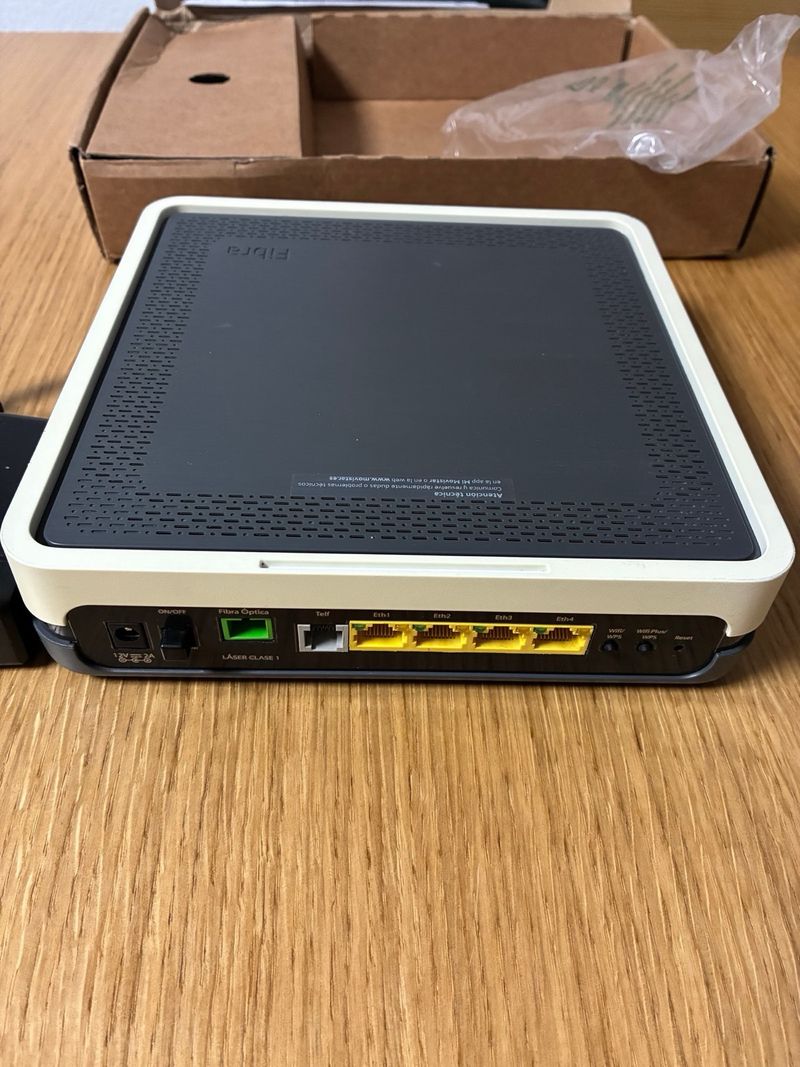 Router HGU Movistar Mitrastar Fibra Óptica afbeelding 6