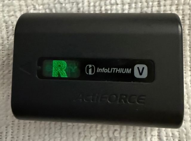 Batería Sony InfoLithium V ActiFORCE