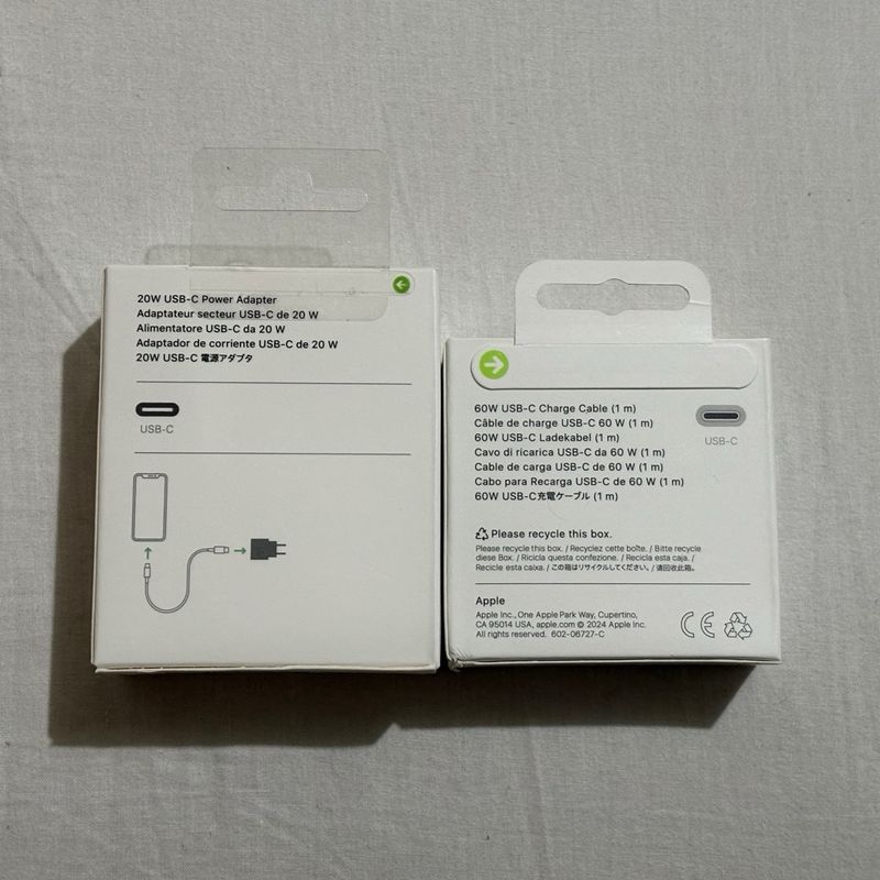 Cargador Apple 20W USB-C + Cable Tipo C afbeelding 2