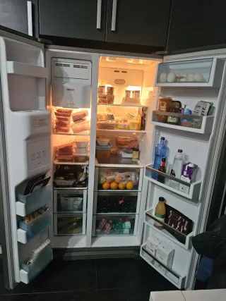 Frigorífico Americano Bosch Acero Inoxidable