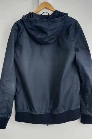 Giubbotto / Giacca H&M blu con cappuccio