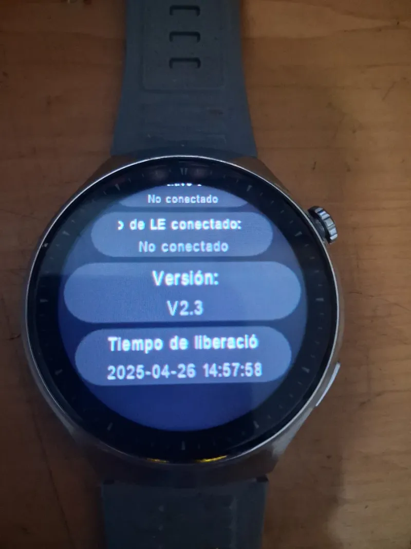 Reloj Inteligente cromado con cargador