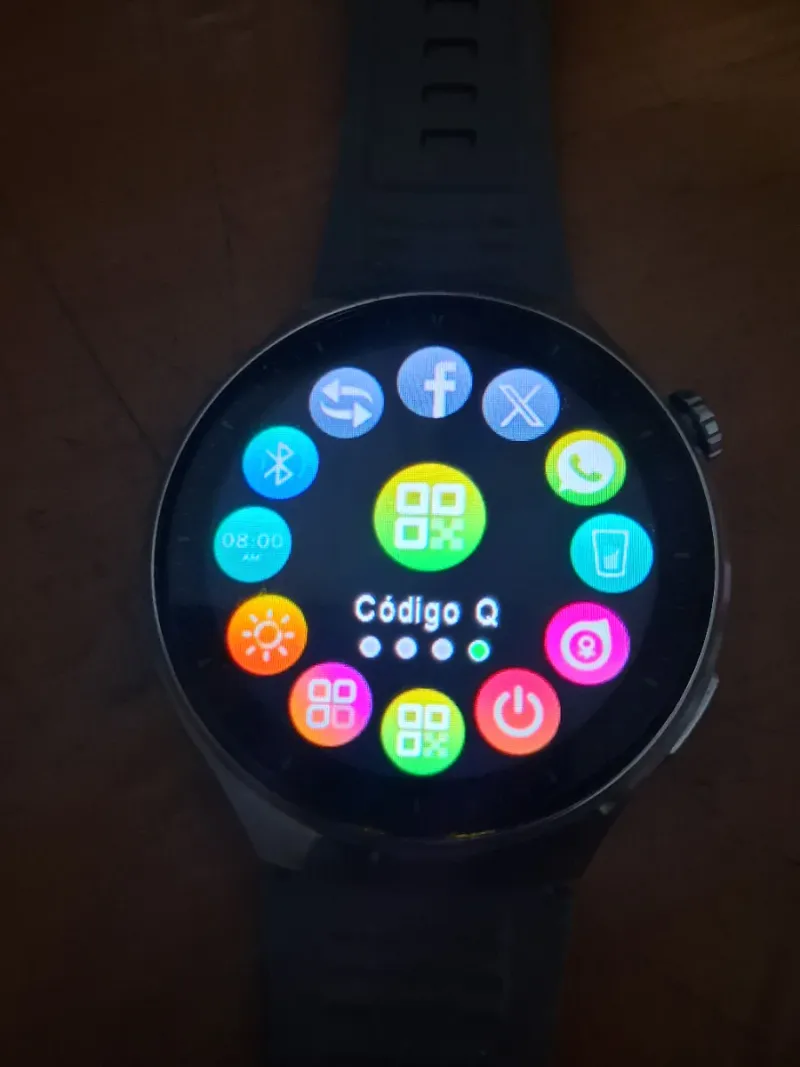 Reloj Inteligente cromado con cargador afbeelding 5