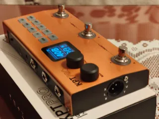 Pedalera M-Vave KPT Pro Naranja