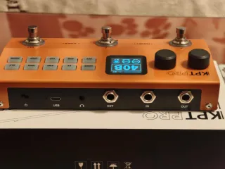 Pedalera M-Vave KPT Pro Naranja