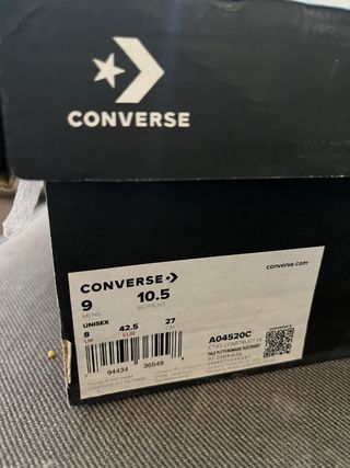 Zapatillas Converse Beige/Gris