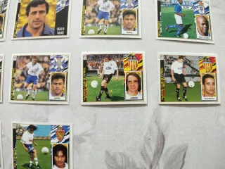 Colección cromos fútbol temporada 97-98