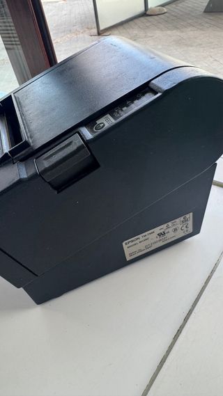 Impresora Térmica Negra