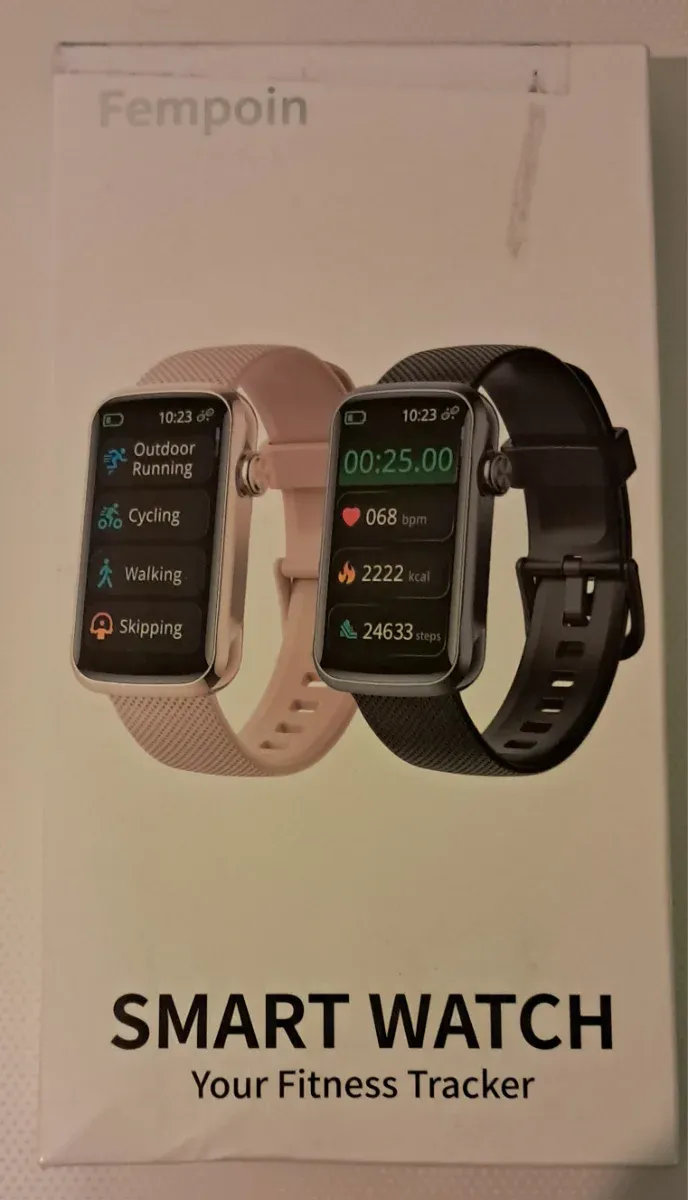 Smartwatch Fempoin Negro y Rosa