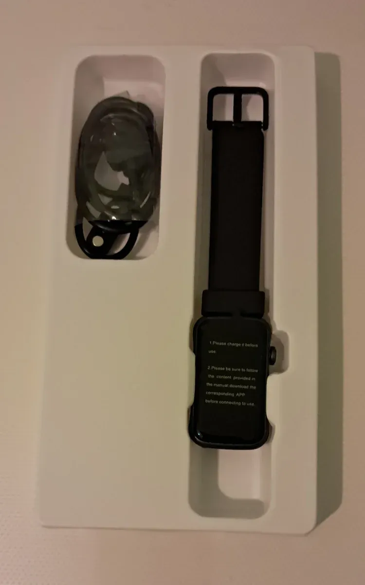 Smartwatch Fempoin Negro y Rosa afbeelding 2