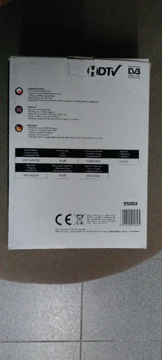 Antena TV Interior BLOW ATDI7 DVB-T afbeelding 6