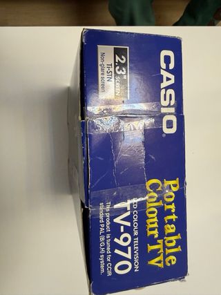TV Portátil Casio TV-970 Color.