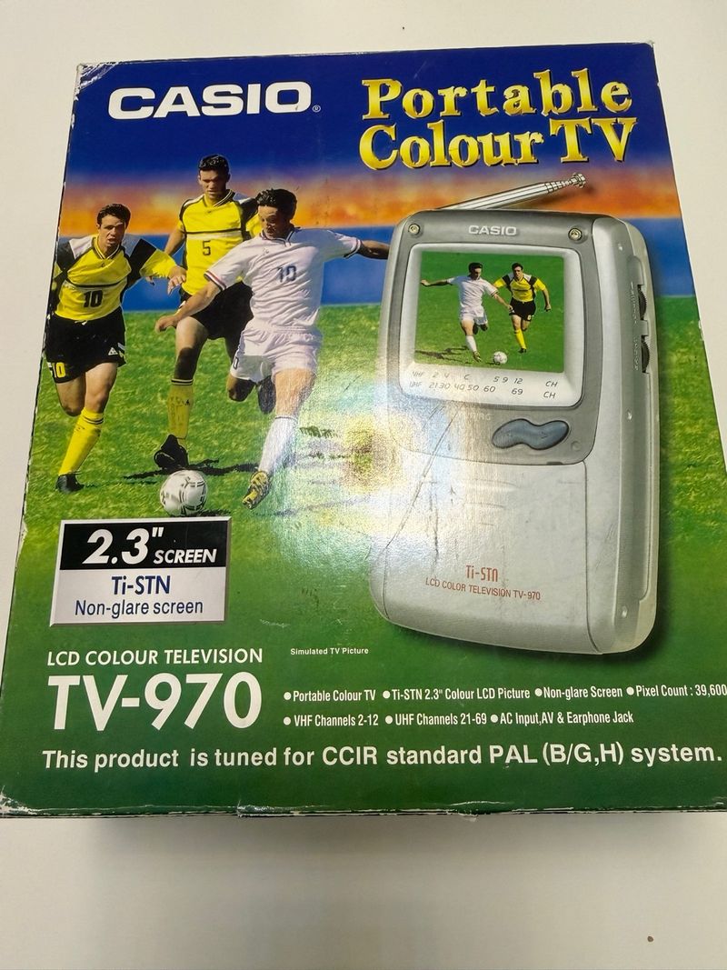 TV Portátil Casio TV-970 Color