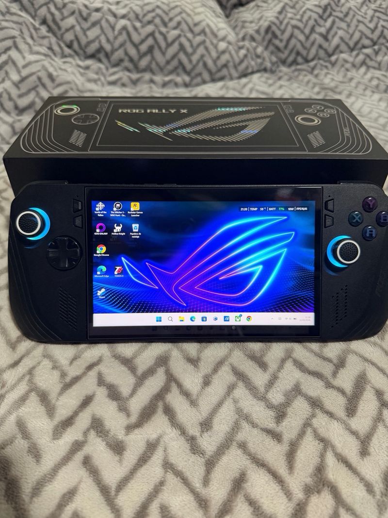 ASUS ROG Ally X 24GB 1TB + Funda oficial + Extras afbeelding 8