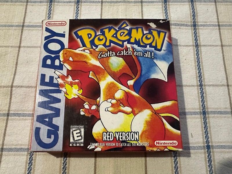 Versión Roja de Pokémon para Game Boy Completa UK