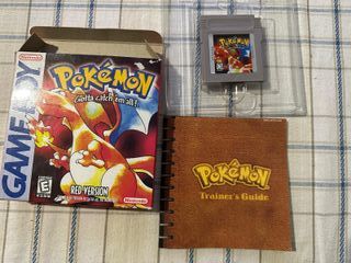 Pokémon Red Version Game Boy Completo USA
