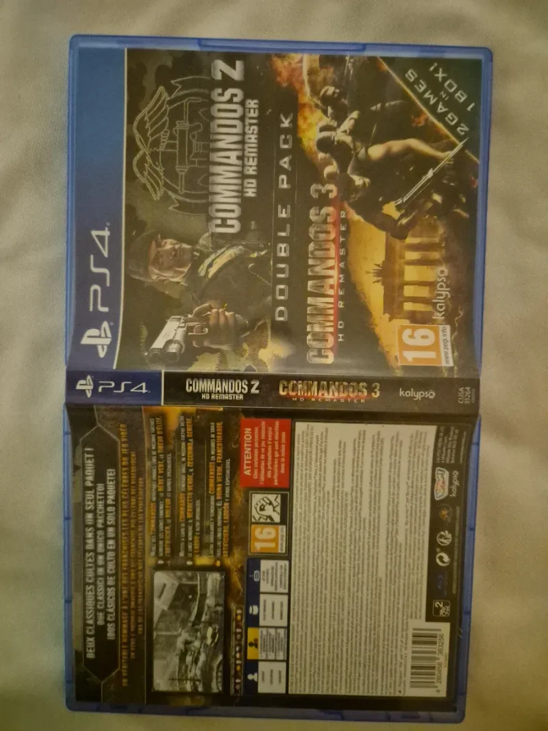 Double Pack Commandos 2 y 3 HD Remaster ps4 afbeelding 4