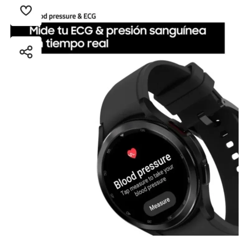 Samsung Galaxy Watch4 Classic Negro nuevo afbeelding 8
