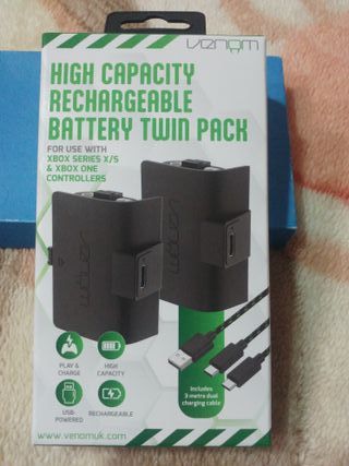 Mando Xbox Storm Breaker + 2 Baterías Recargables