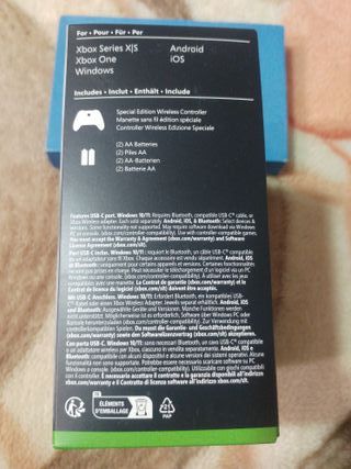 Mando Xbox Storm Breaker + 2 Baterías Recargables