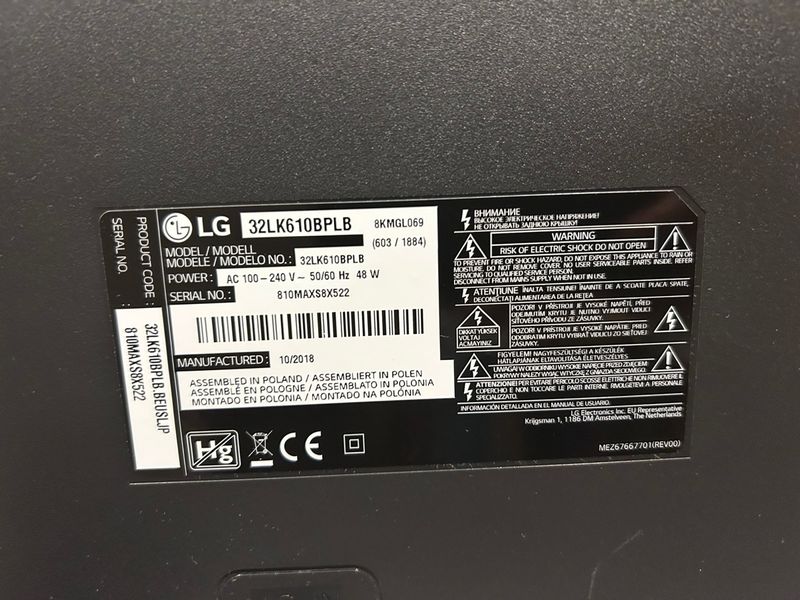 Televisión LG 32 pulgadas. Smart tv. Poco uso afbeelding 3