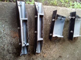 Baca portaescalera de aluminio para furgoneta