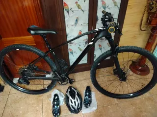 Bicicleta carbono Ruedas Grandes Montaña