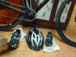 Bicicleta carbono Ruedas Grandes Montaña