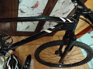 Bicicleta carbono Ruedas Grandes Montaña