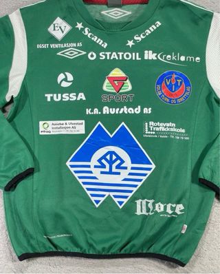 Sudadera vintage Umbro Volda TIL 1899 fútbol norue