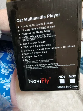 Radio Coche Multimedia 7010B