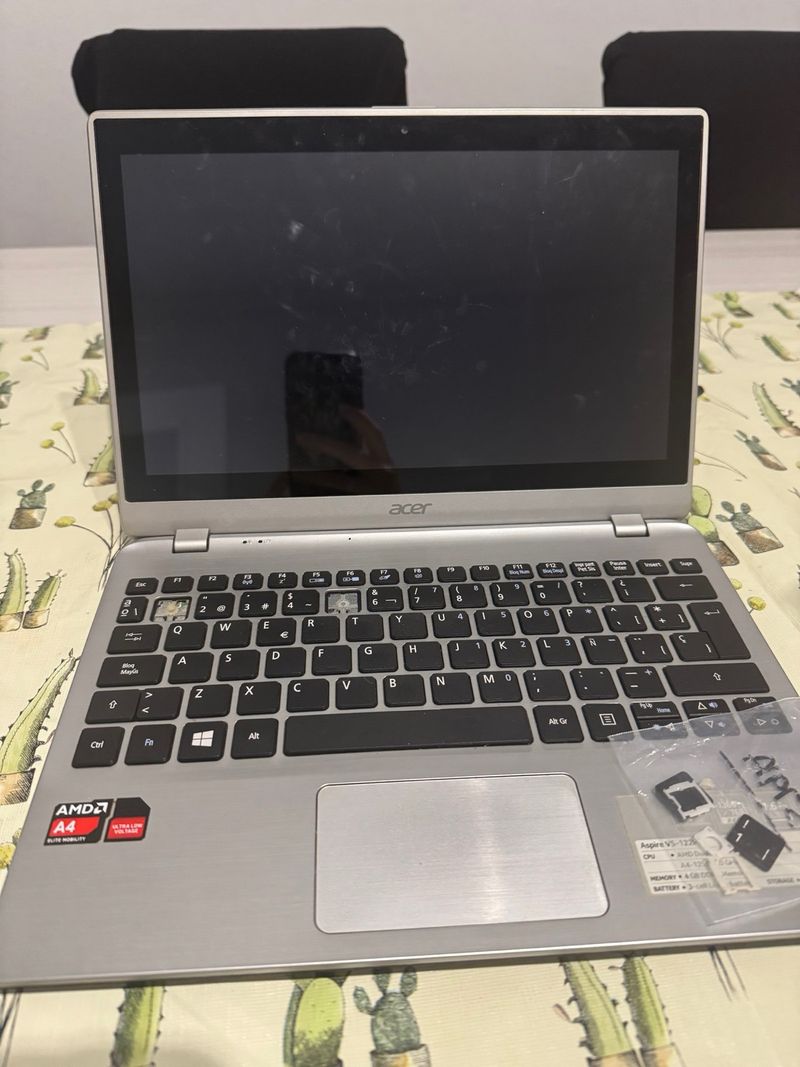 Portátil Acer Plata