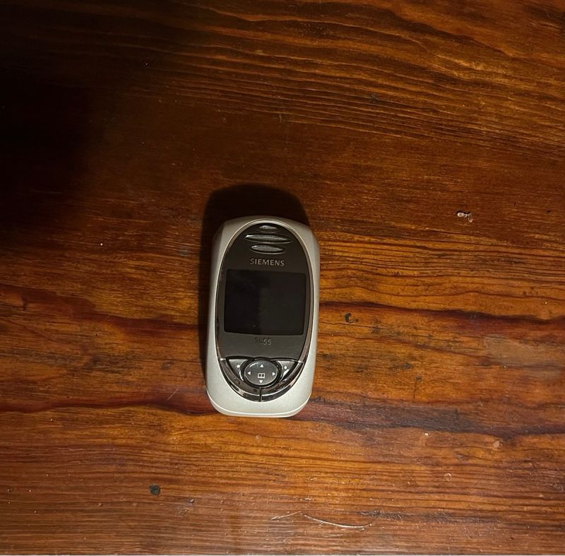 Siemens SL55 Teléfono Móvil Plata afbeelding 2