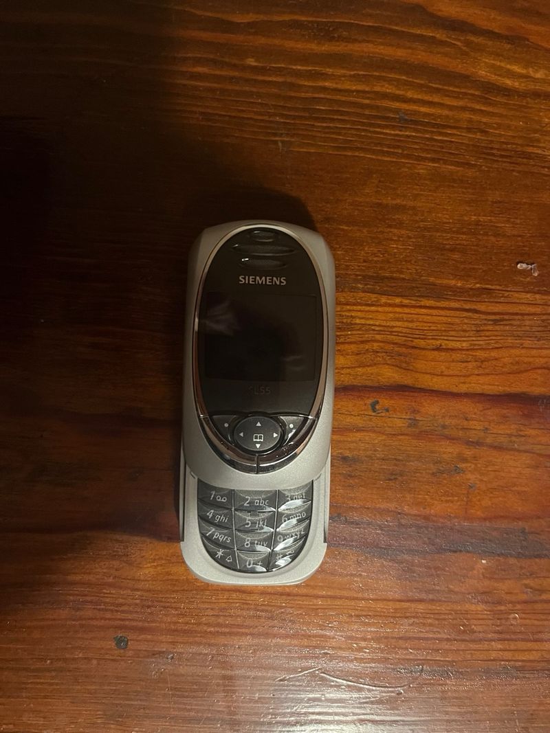 Siemens SL55 Teléfono Móvil Plata afbeelding 3