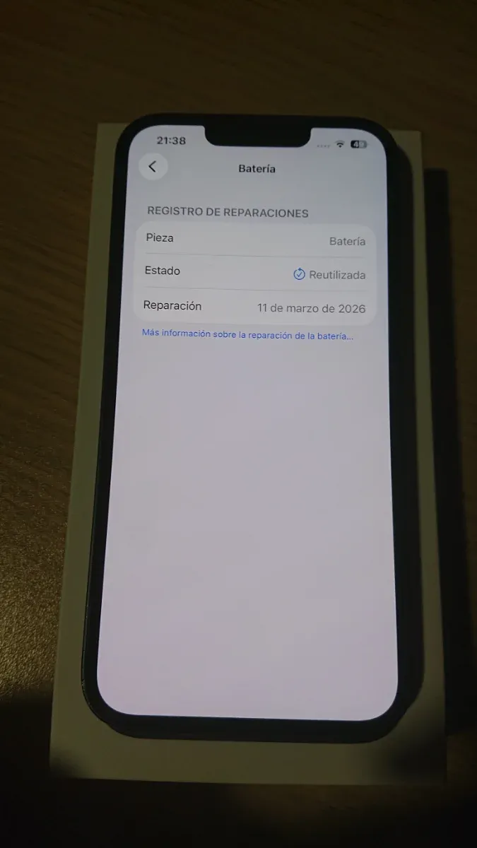 iPhone 13 128GB 100% Medianoche con caja afbeelding 6