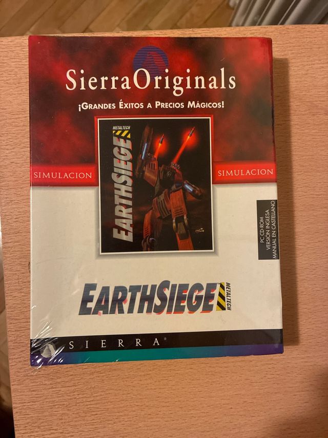 Earthsiege Precintado Sierra Original