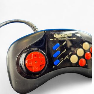 Comando QuickShot Turbo 9 Pinos Retro Gaming