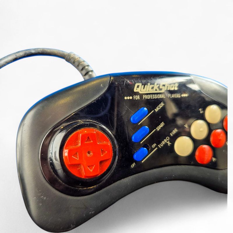 Comando QuickShot Turbo 9 Pinos Retro Gaming afbeelding 7