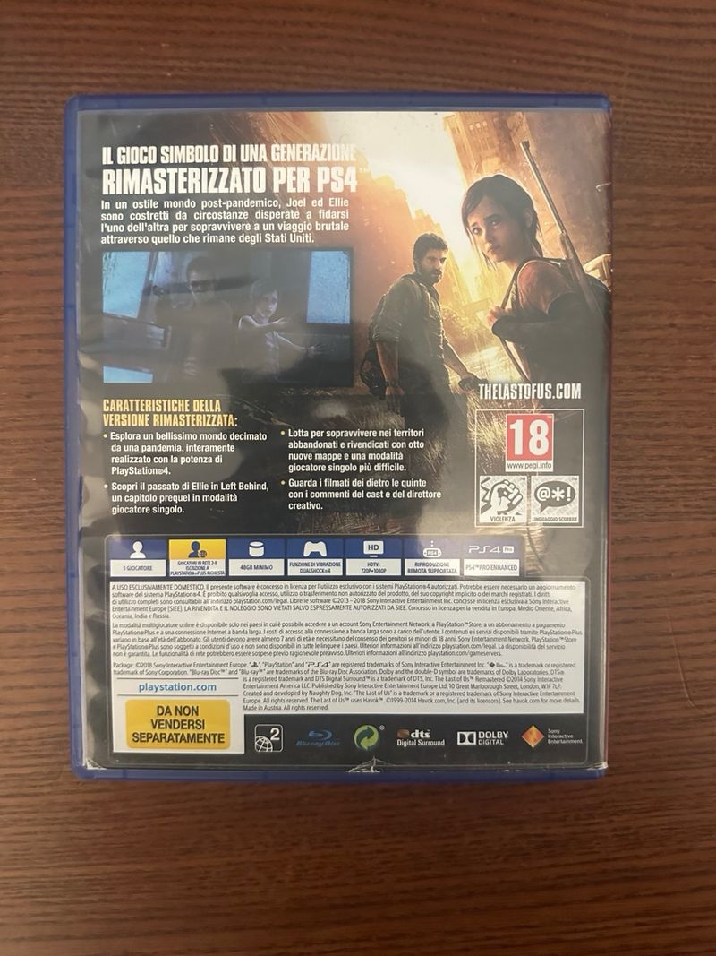 The Last of Us Remastered PS4 afbeelding 2