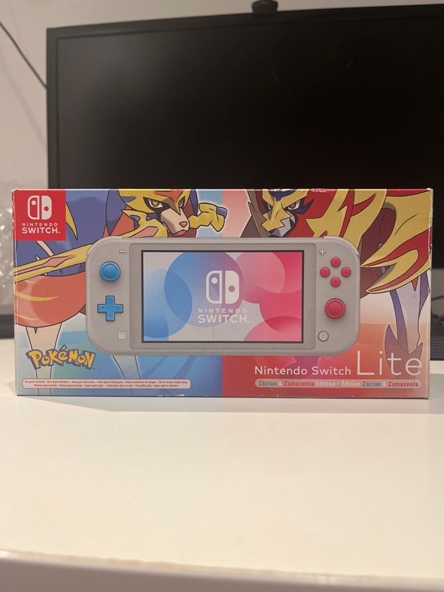 Nintendo Switch Lite Edición Pokémon Espada Escudo