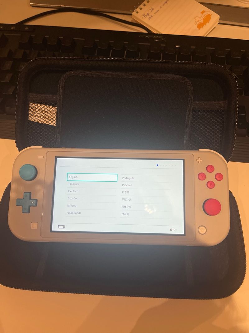 Nintendo Switch Lite Edición Pokémon Espada Escudo afbeelding 4