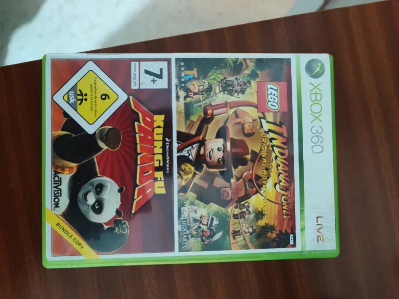 Xbox 360 Lego Indiana Jones y Kung Fu Panda afbeelding 2