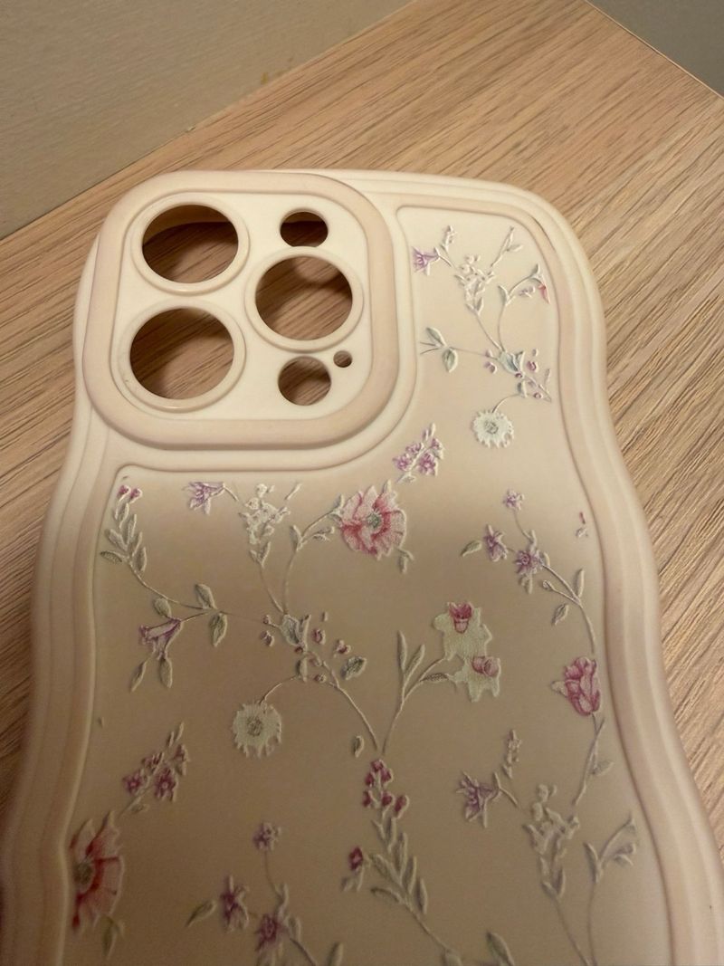 Funda iPhone 16 Pro Max floral afbeelding 2