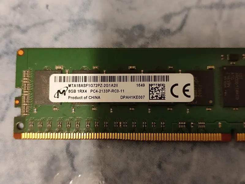 Memoria RAM Micron 8GB DDR4 2133MHz