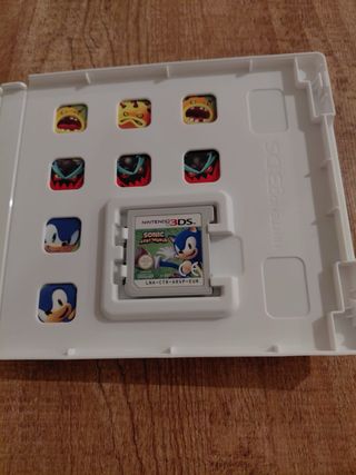 Sonic Lost World Caja e Instrucciones